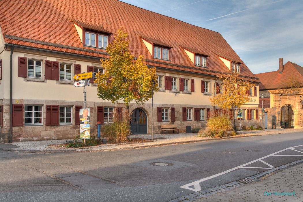 Das ehemalige Spital Langenzenn. Vor wenigen Jahren umgebaut zum modernen und doch traditionsverbundenen Bürgerrathaus