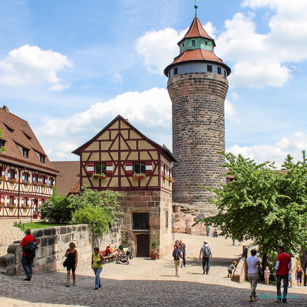 Sinwellturm und Brunnenhaus auf der Nürnberger Burg